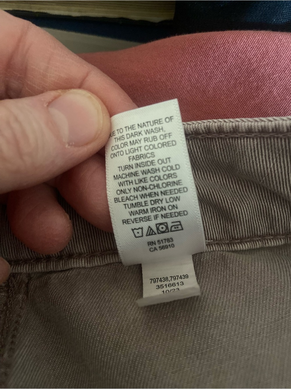 Maurices Wide-Leg Cargo Pants in Pale Mauve - Picture 10 of 10